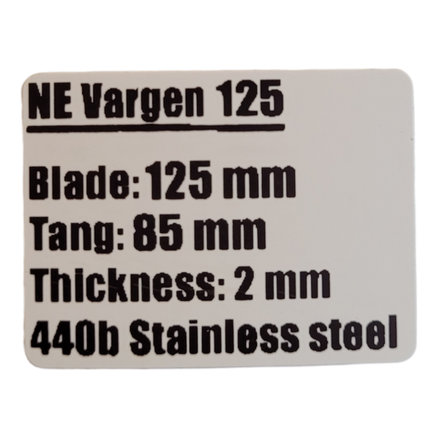 NE Vargen 125