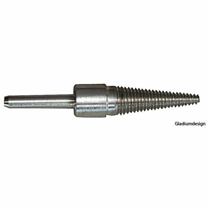 Konsikspindel - fäste för polerskivor