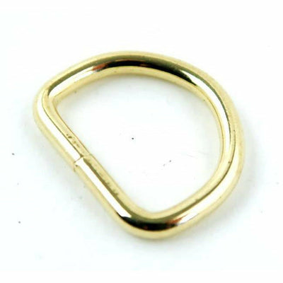 D-Ring 21mm Nickel / Mässing