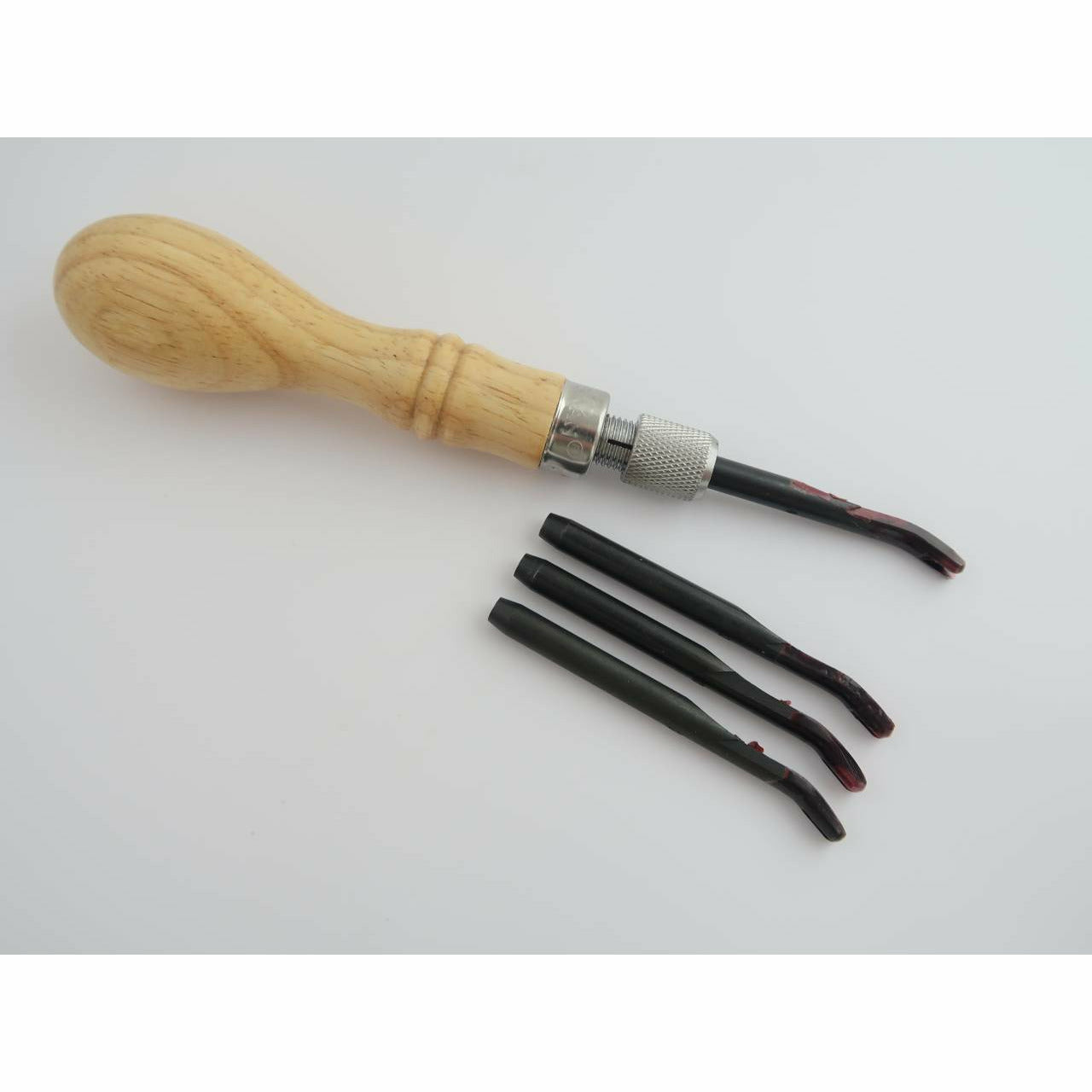 Kantjärn - Set med 4st järn rundad