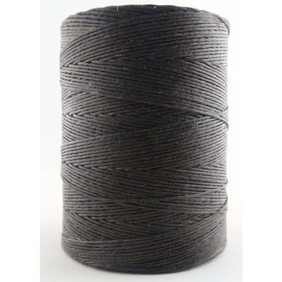 Vaxad Lintråd 0,7mm 450meter - Svart / Brun