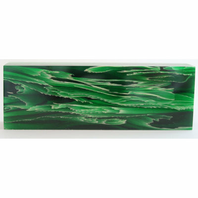 Raffir stripes grön 120x40x25