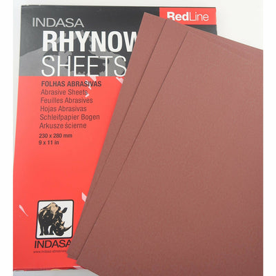 Rhynowet Redline Sandpapper 80-2500 Korn 50-Pack